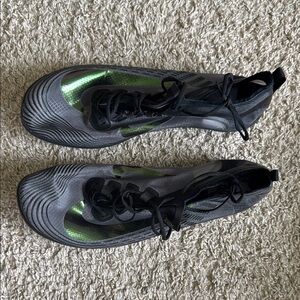 Nike Men's Black and Green Athletic Shoes
